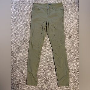 Prana Women's Olive Skinny Jeans